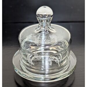 Vintage Princess House‎ Heritage Baby Cakes Mini Butter Bel/Cloche 3 1/2"